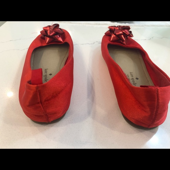 Kate Spade x GapKids Red Ballerina Shoes - Picture 6 of 10